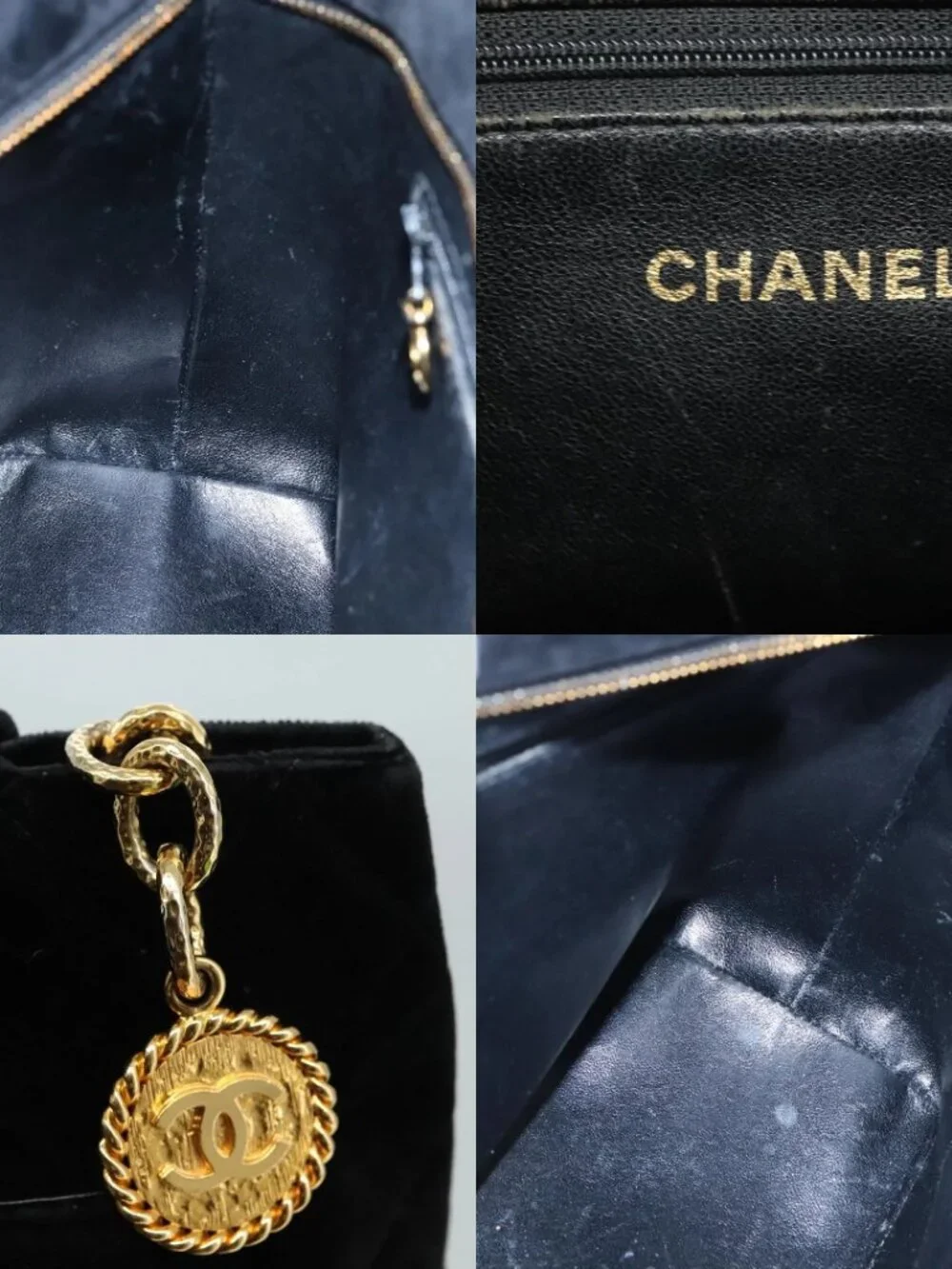 CHANEL brand	chanel color	black